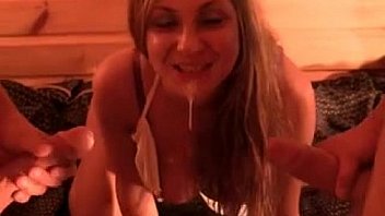 Hot threesome russian