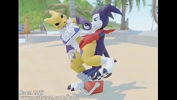 Digimon time stop animation