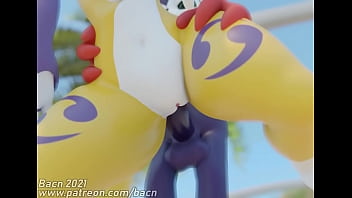 Digimon time stop animation