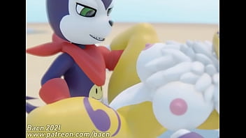 Digimon time stop animation