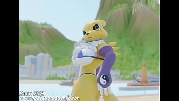 Digimon time stop animation