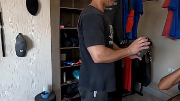 My friend has a delicious big thick cock i had to feel it what a turn on