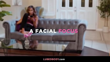 Kylie le beau is relaxing when her girlfriend ember snow returns home from a doctor's appointment