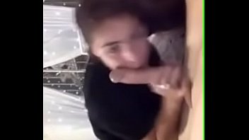 Pretty chick giving head then fucked and cum on