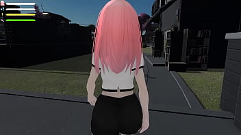 First walk through the town and exhibiting