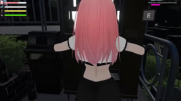 First walk through the town and exhibiting