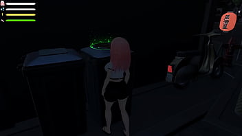 First walk through the town and exhibiting