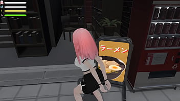 First walk through the town and exhibiting