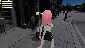 First walk through the town and exhibiting