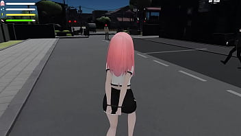 First walk through the town and exhibiting