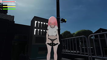 First walk through the town and exhibiting