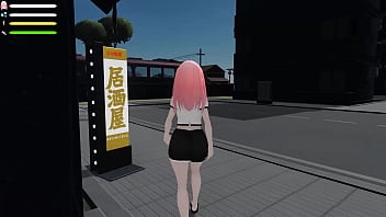 First walk through the town and exhibiting