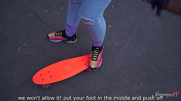 Teen vixen alexa mills rides alexxx's raw donger to get into the gang