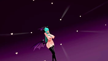 Morrigan Aensland Nude Dance And Sex Hentai Darkstalkers Mmd 3d Clear Blue Hair Clip thumbnail