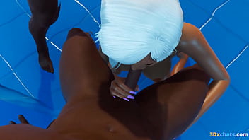 Young girl fucked in her pool bbc pov