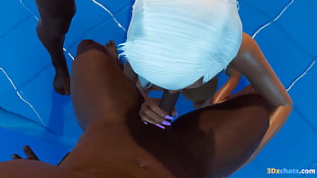 Young girl fucked in her pool bbc pov