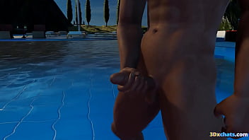 Young girl fucked in her pool bbc pov