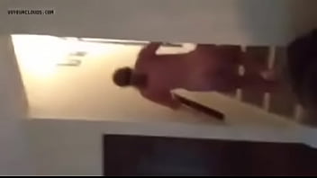 Sexy tanned ass blonde milf caught on cam