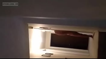 Sexy tanned ass blonde milf caught on cam