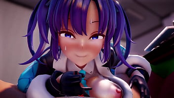 When i was working at the kotatsu yuuka gave me her freshly removed panties