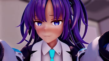 When i was working at the kotatsu yuuka gave me her freshly removed panties