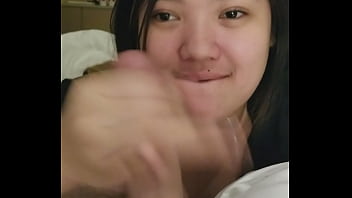 My asian gf sucking my dick