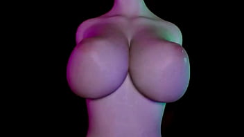 Huge boobs moaning 3d