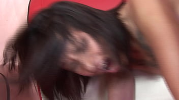 Finally after bending over and letting him hold her big booty she lays back and waits