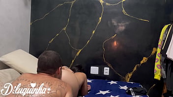 Naughty white girl with a big ass took a very tasty cock beating asking for milk in her mouth