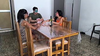 They Were Playing Cards And Then They Started Getting Really Horny The Grape Juice Turned Them Into Sluts And They Showed Their Buttocks thumbnail