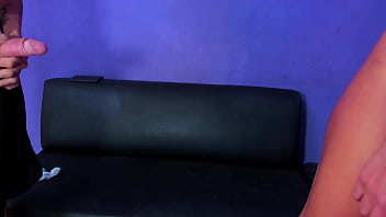 He buries himself in my cock for a couple of minutes