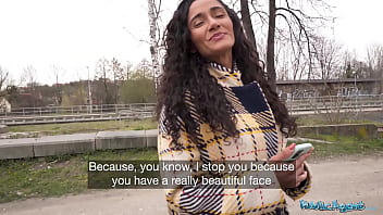 This big boobs big booty brazilian i met was not shy public agent