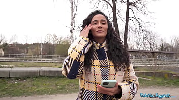 This big boobs big booty brazilian i met was not shy public agent