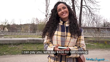 This big boobs big booty brazilian i met was not shy public agent