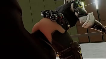 Overwatch ashe gets ass fucked