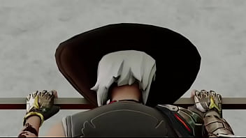 Overwatch ashe gets ass fucked
