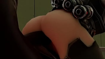 Overwatch ashe gets ass fucked
