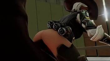 Overwatch ashe gets ass fucked