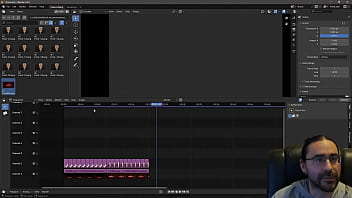 Building the leticia blender timeline