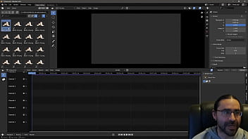 Building the leticia blender timeline