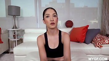 Female basketball girlfriend gets fucked silly