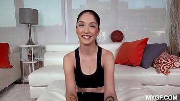 Female basketball girlfriend gets fucked silly