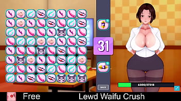 Lewd waifu crush free game itchio match3 puzzle