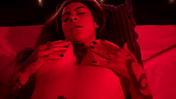 Wax play with superhot phat ass inked girl and bbc