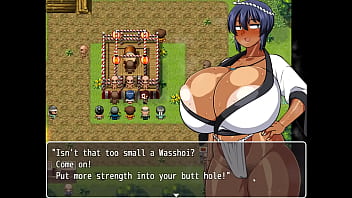 Tanned girl natsuki hentai game ep 32 from ass to pussy raw sex