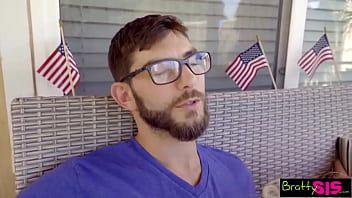 Bffs sneak fuck sleepy stepbro at july 4th family bbq s5 e12 brattysis family taboo