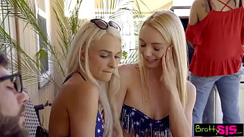 Bffs sneak fuck sleepy stepbro at july 4th family bbq s5 e12 brattysis family taboo