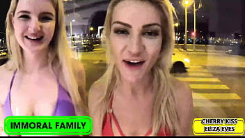 Cherry kiss & eliza eves get fucked by stepbrothers matt & matthew