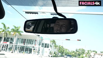 Rideshare dicks treat mackenzie mace to a spitroast