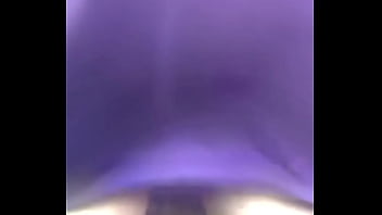 All purple dress bubble butt